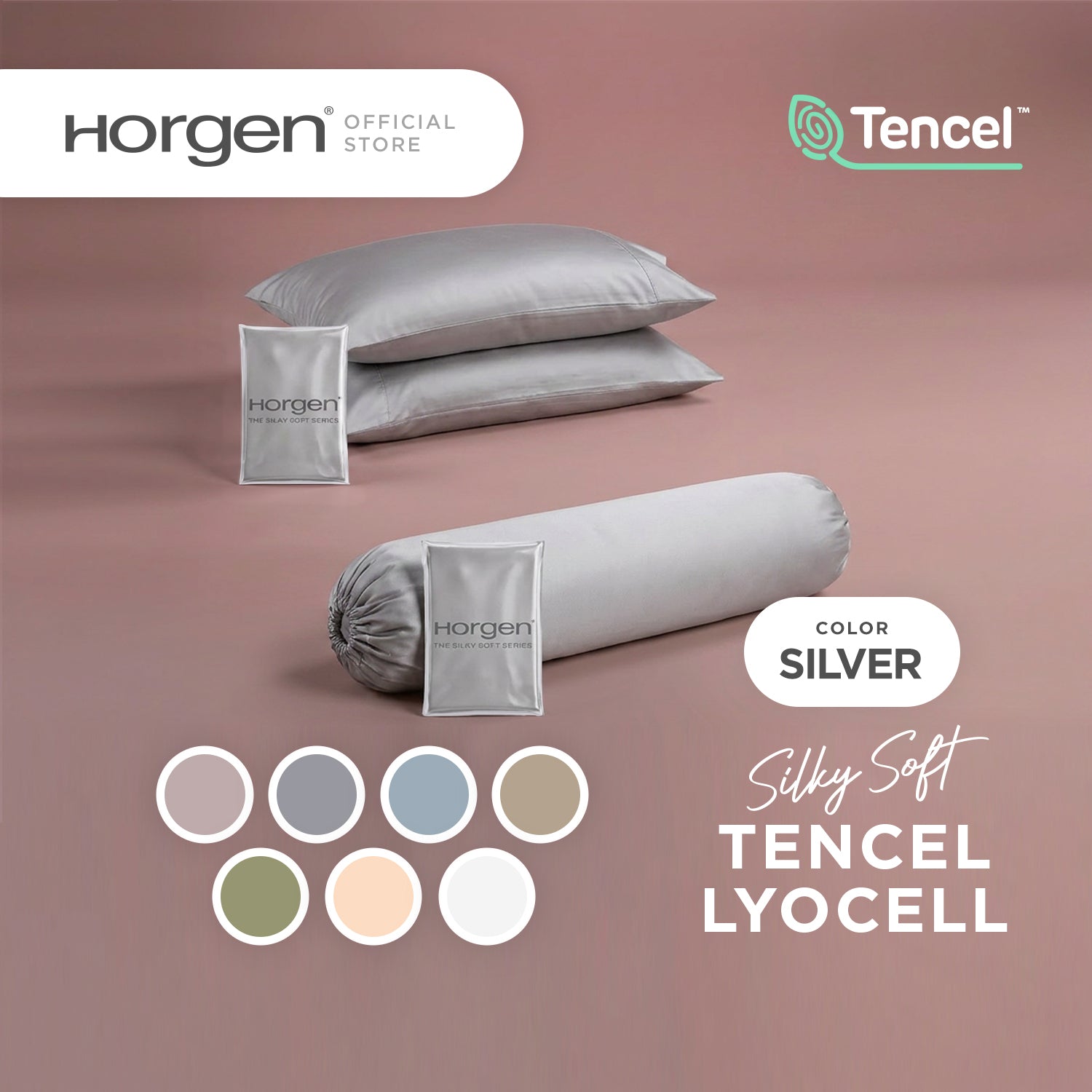Silky Soft Series, TENCEL™ Lyocell Cara Pillowcases