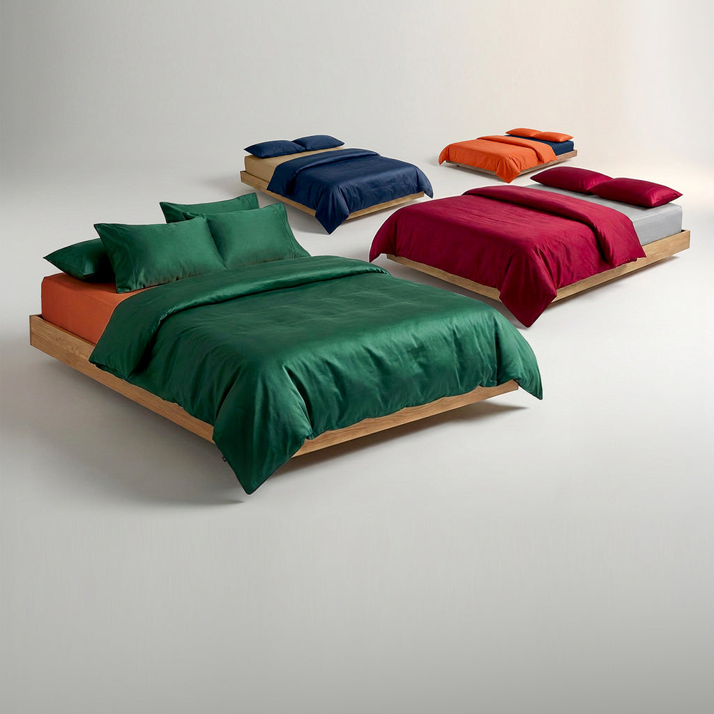 Luxe Collection, Deco Series Egyptian Cotton Bed Set (Quilt Cover Included)