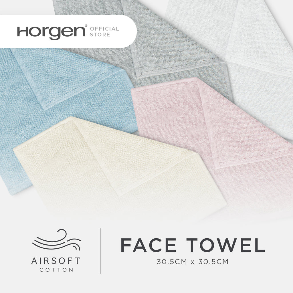 Airsoft Collection, Zero Twist Face Towels (1 For 1 Deal)