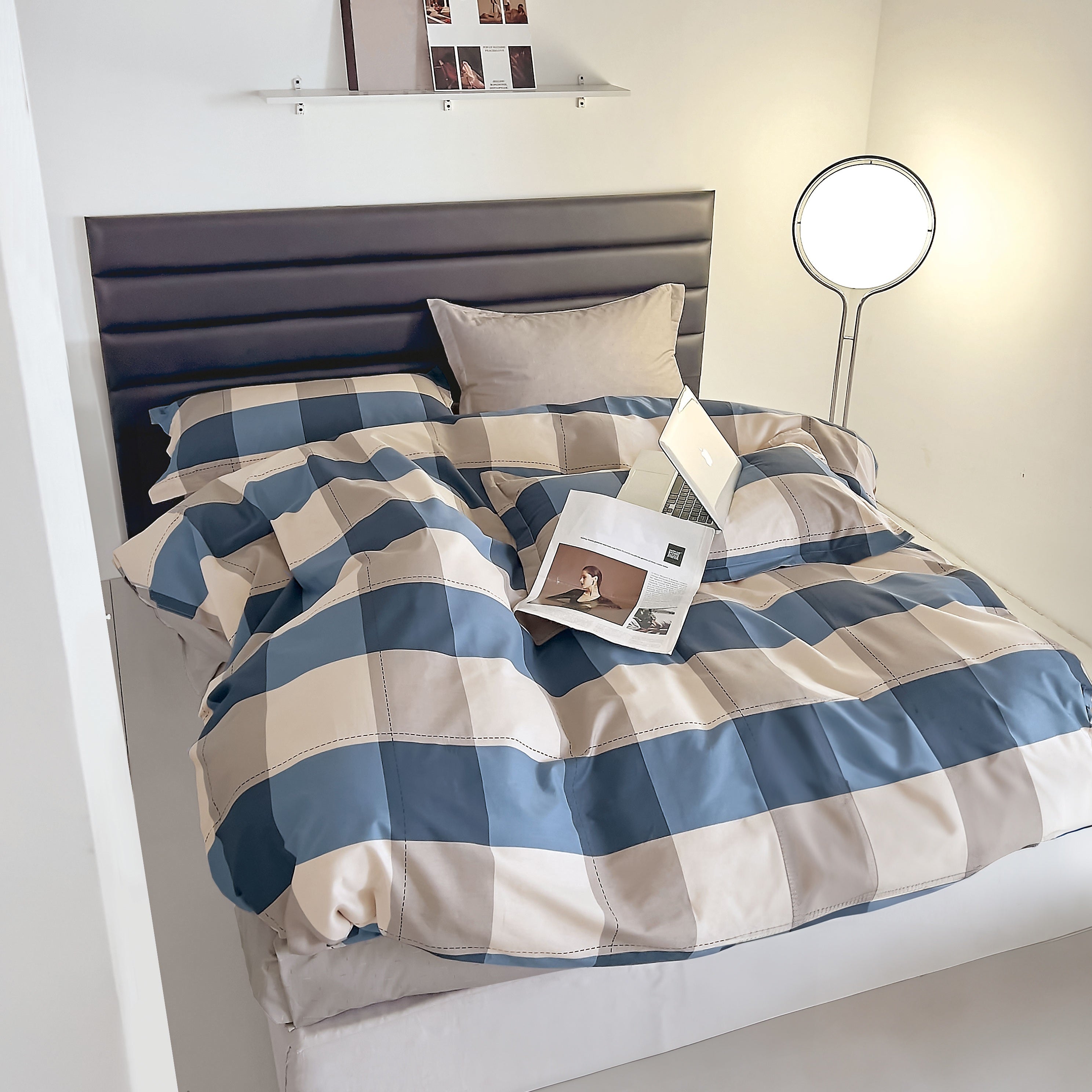 Everyday Impressions, Combed Cotton Fitted Sheet Set (Quilt Cover Excluded)