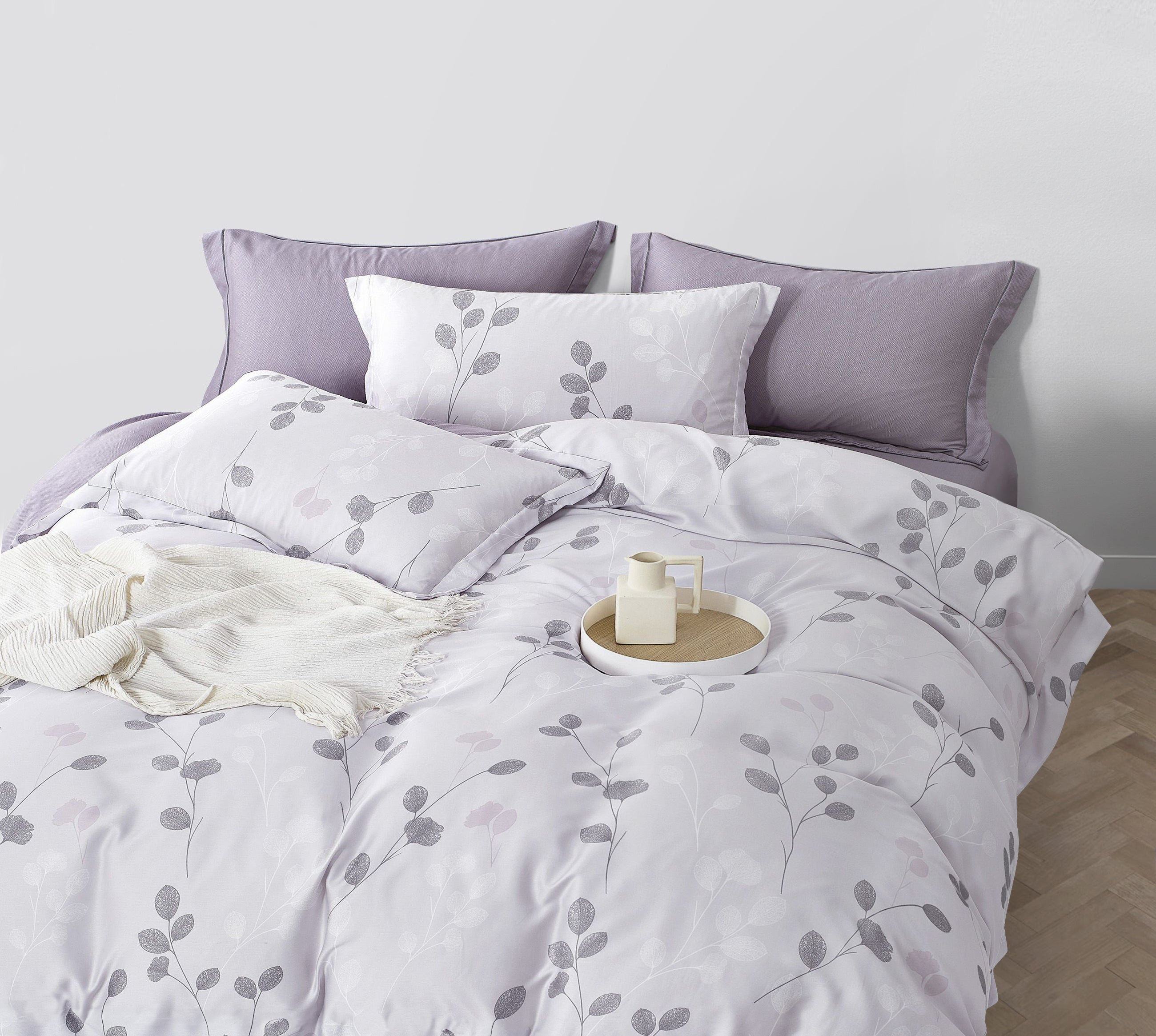 Silky Soft Series, TENCEL™ Print Bed Set (Quilt Cover Included)