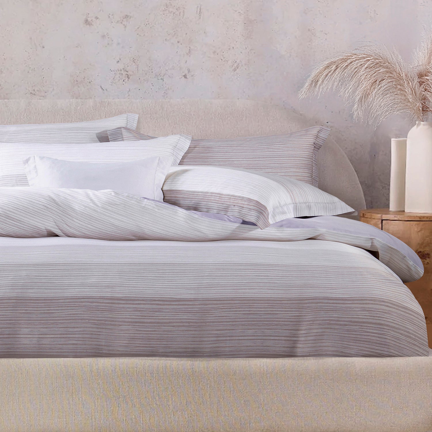 Silky Soft Series, Lyocell Prints Bed Set (Quilt Cover Included)