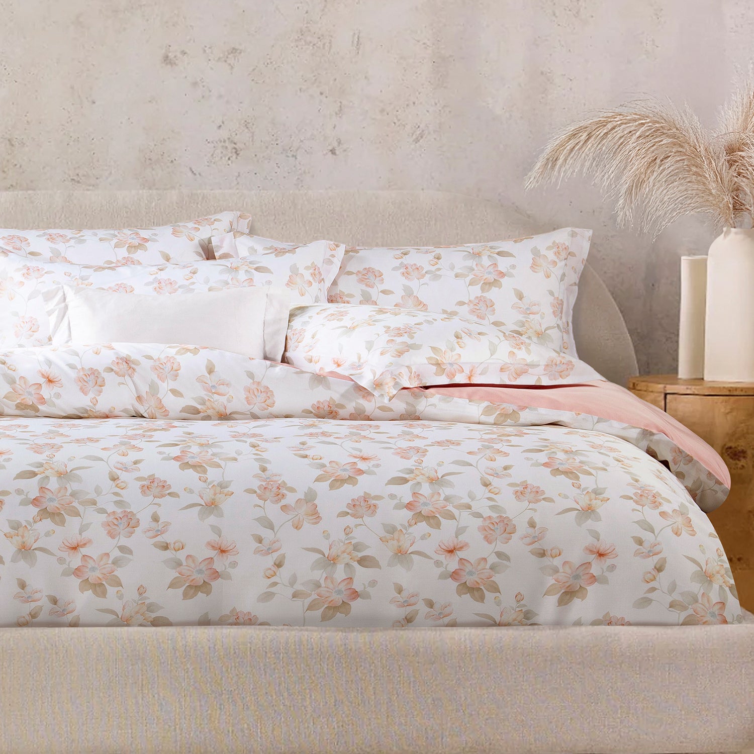 Silky Soft Series, Lyocell Prints Bed Set (Quilt Cover Included)