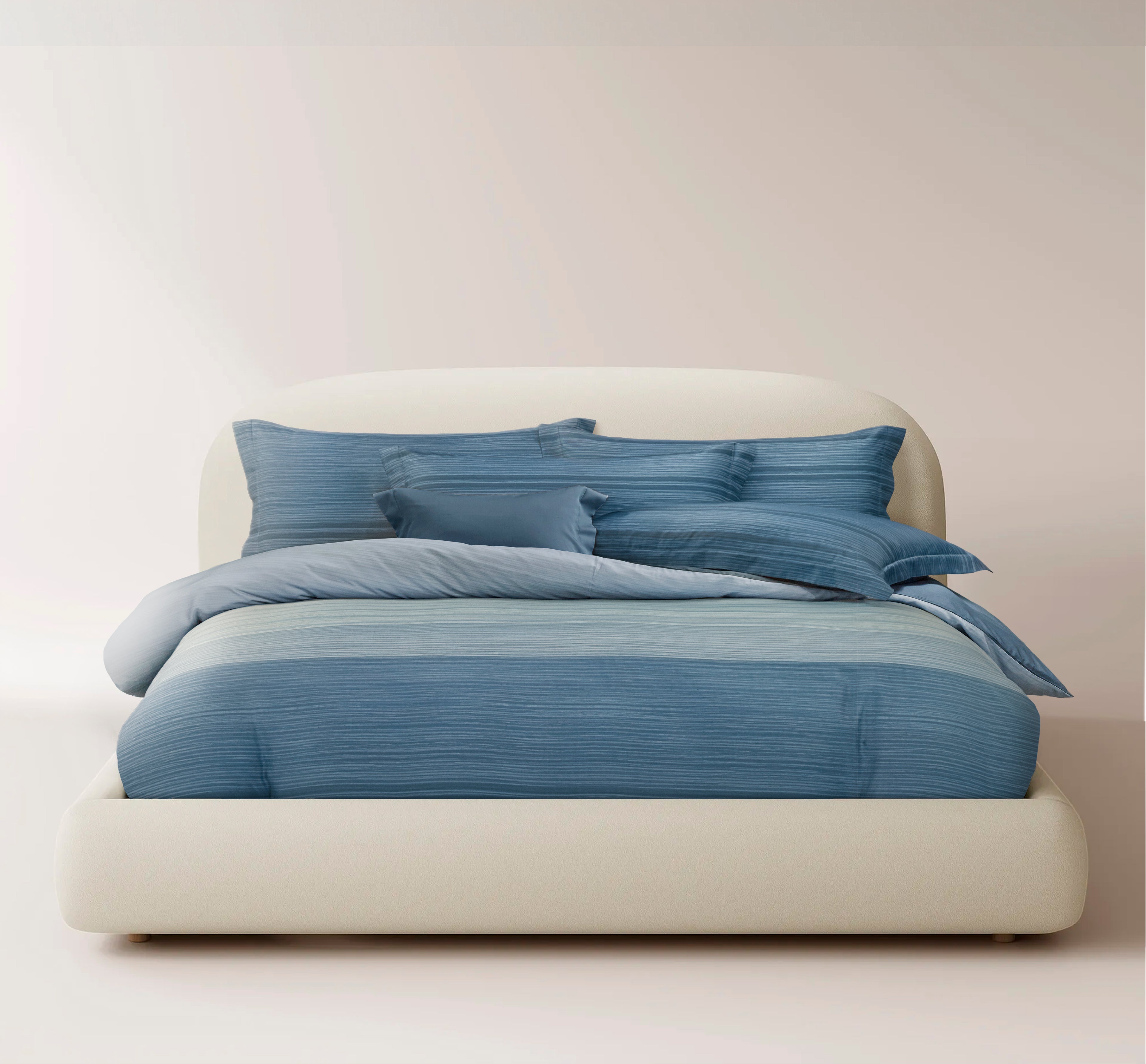 Silky Soft Series, Lyocell Prints Bed Set (Quilt Cover Included)