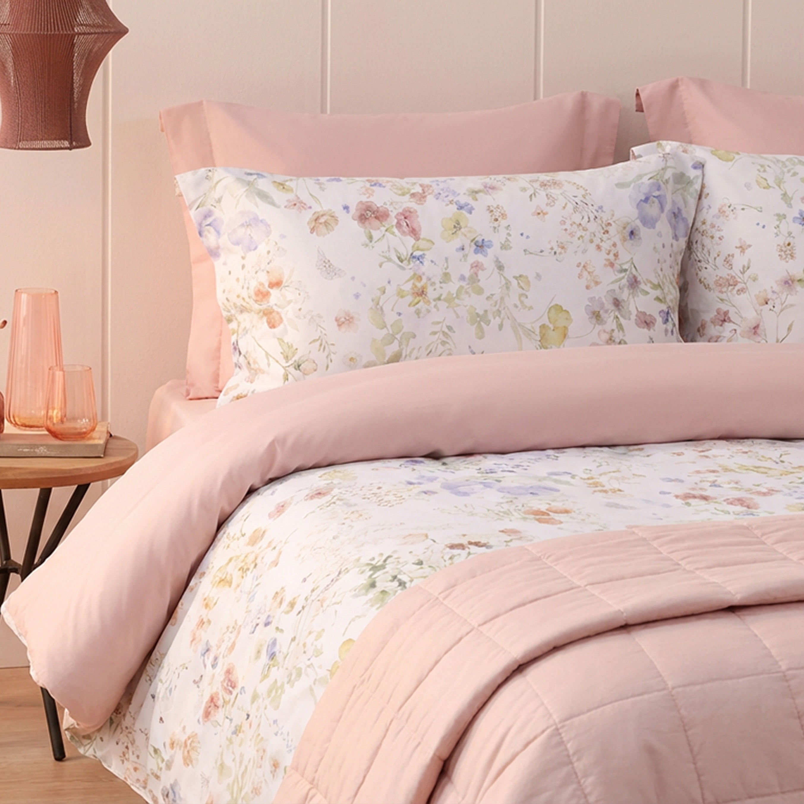 Silky Soft Series, Lyocell Prints Bed Set (Quilt Cover Included)