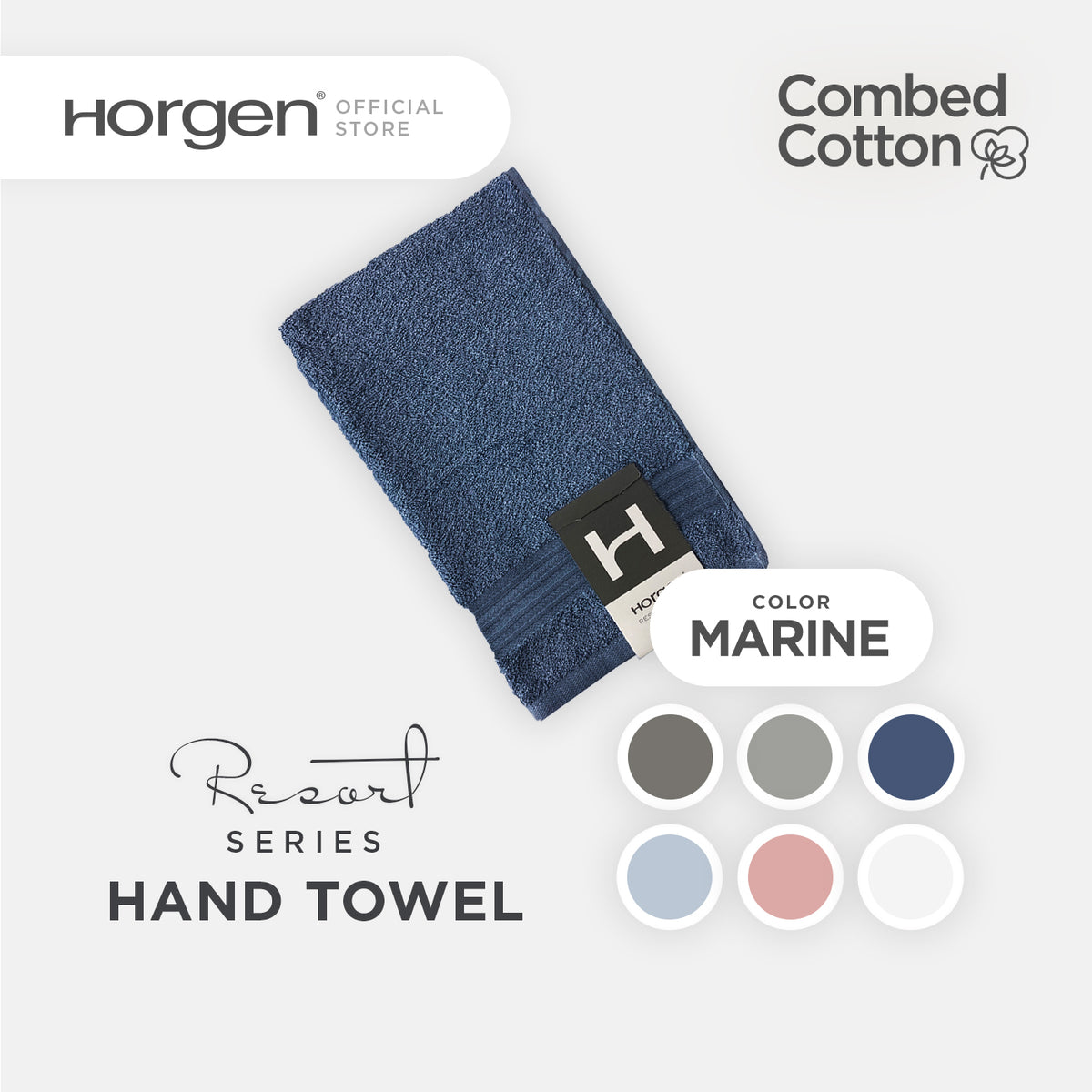 Resort Collection, Combed Cotton Hand Towels