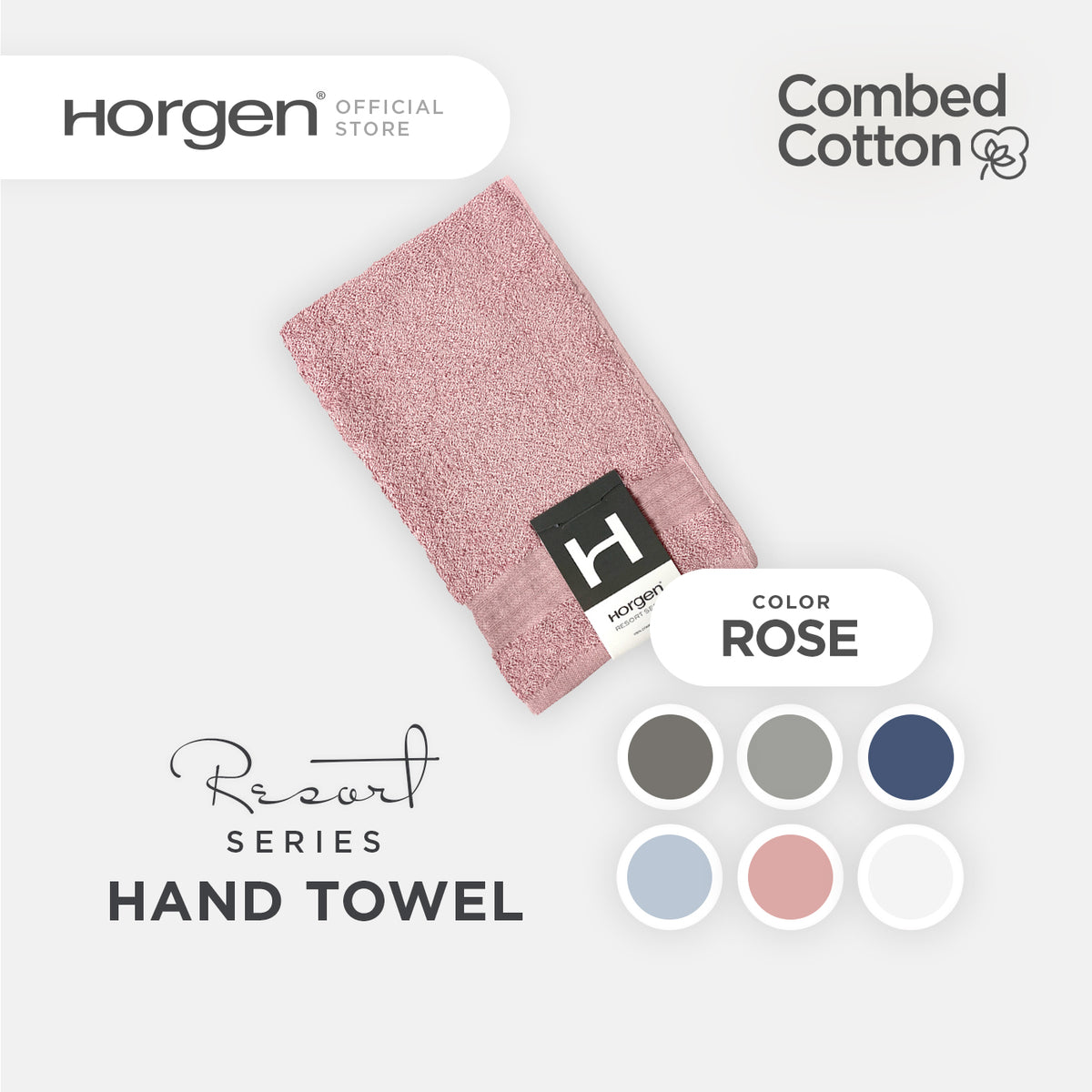 Resort Collection, Combed Cotton Hand Towels