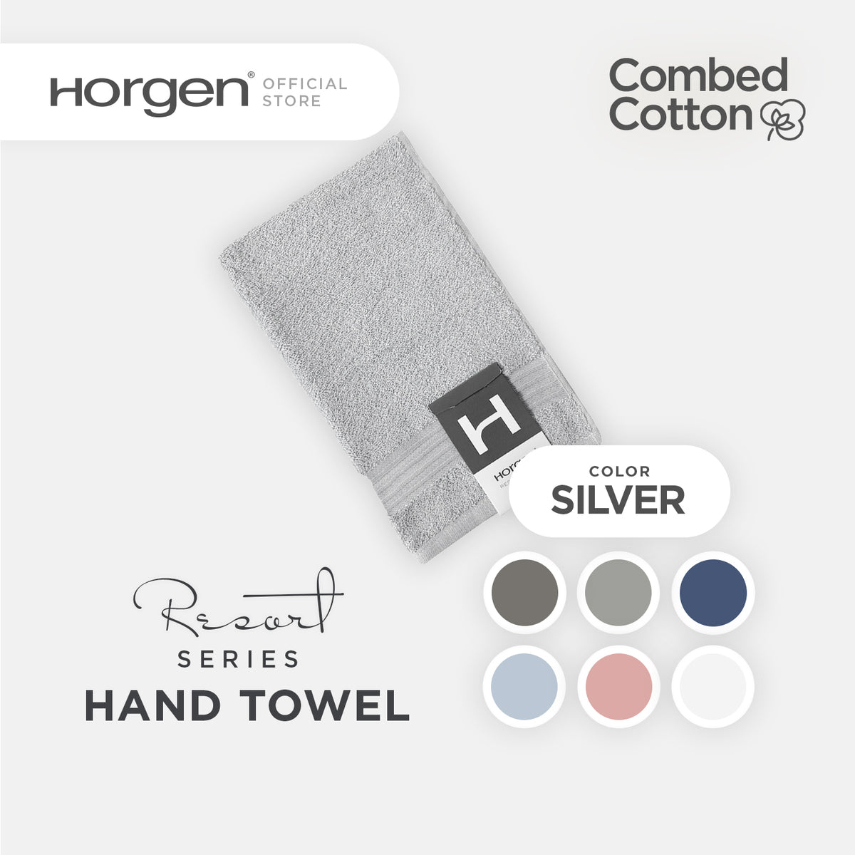 Resort Collection, Combed Cotton Hand Towels