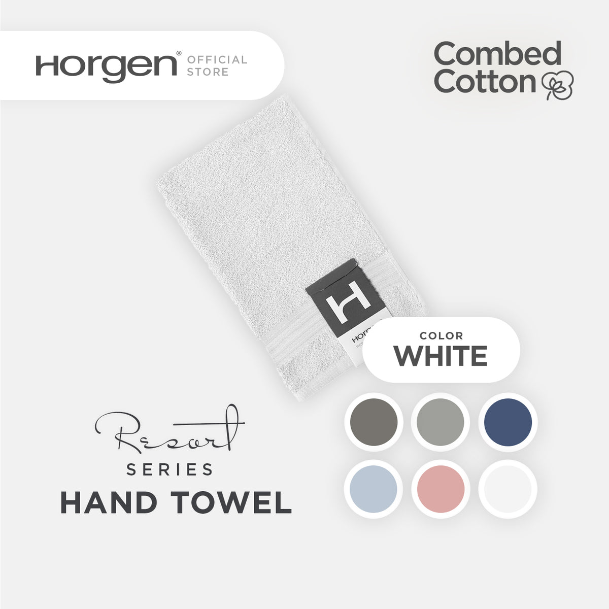 Resort Collection, Combed Cotton Hand Towels