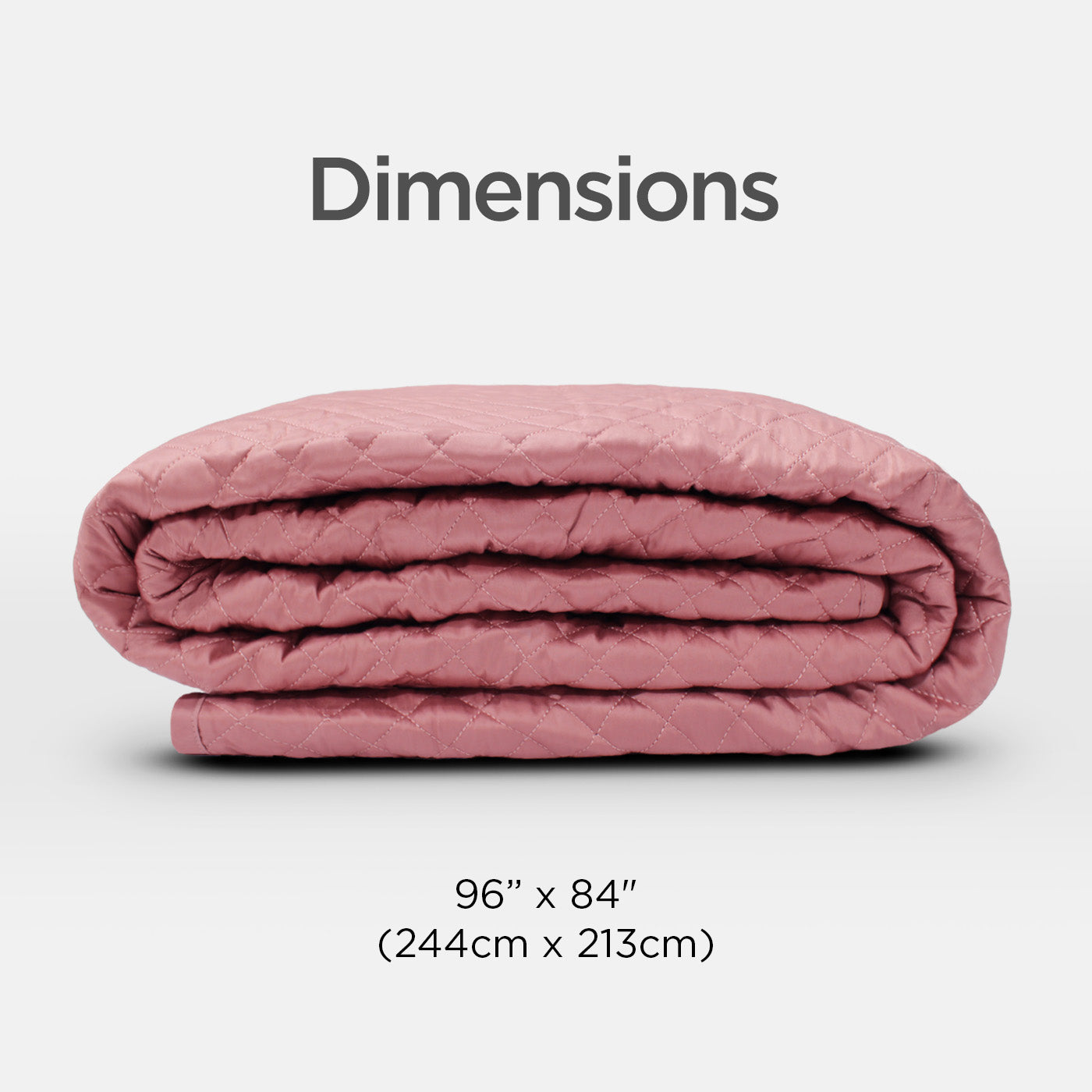 Hotel At Home Collection, Quilted Coverlet 96x84" (244x213cm) | For Queen and King Beds