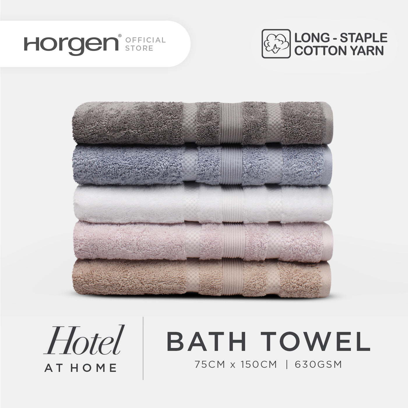 Hotel At Home Collection, Egyptian Cotton Bath Towel
