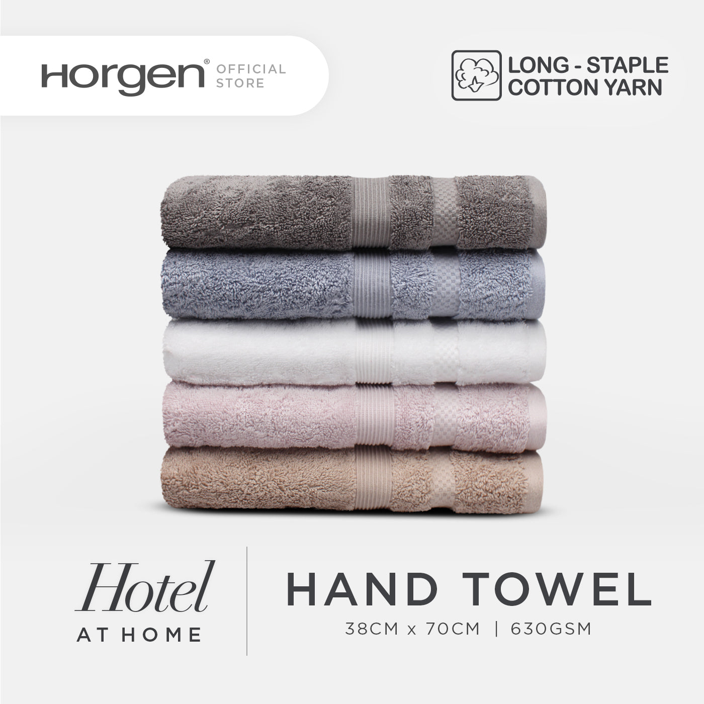 Hotel At Home Collection, Egyptian Cotton Hand Towel