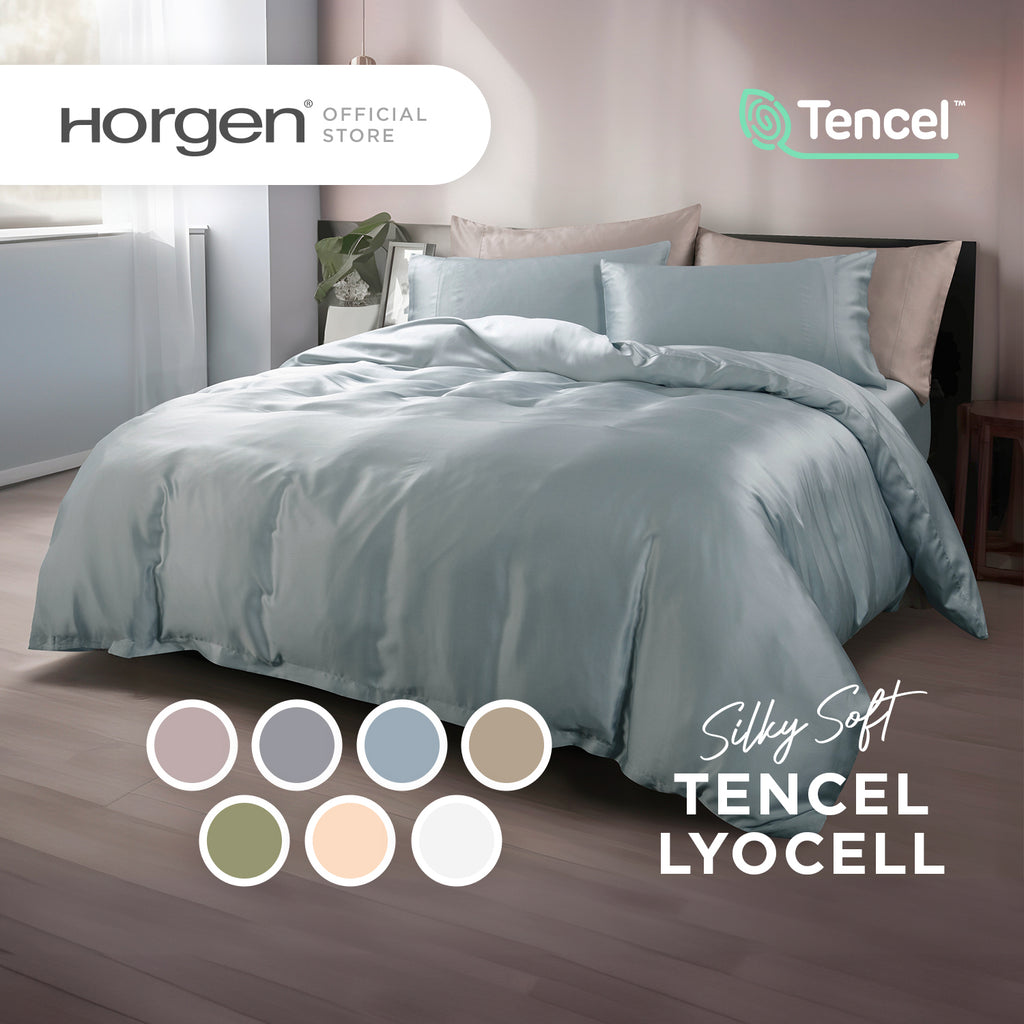 Silky Soft Series, TENCEL™ Lyocell Cara Fitted Sheet Set (Quilt Cover Excluded)