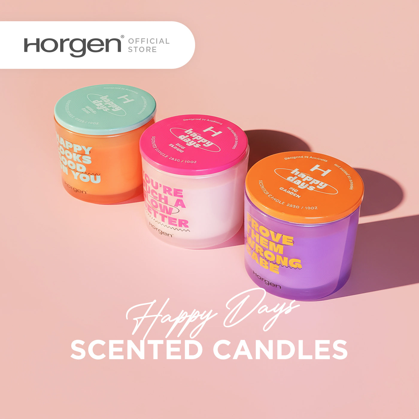 Happy Days Collection, Scented Candles