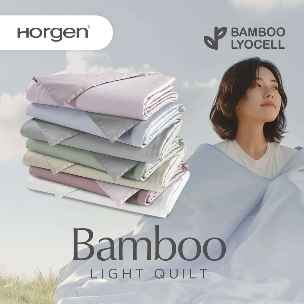 Bamboo Lyocell, Silky Soft Light Summer Quilt Blanket