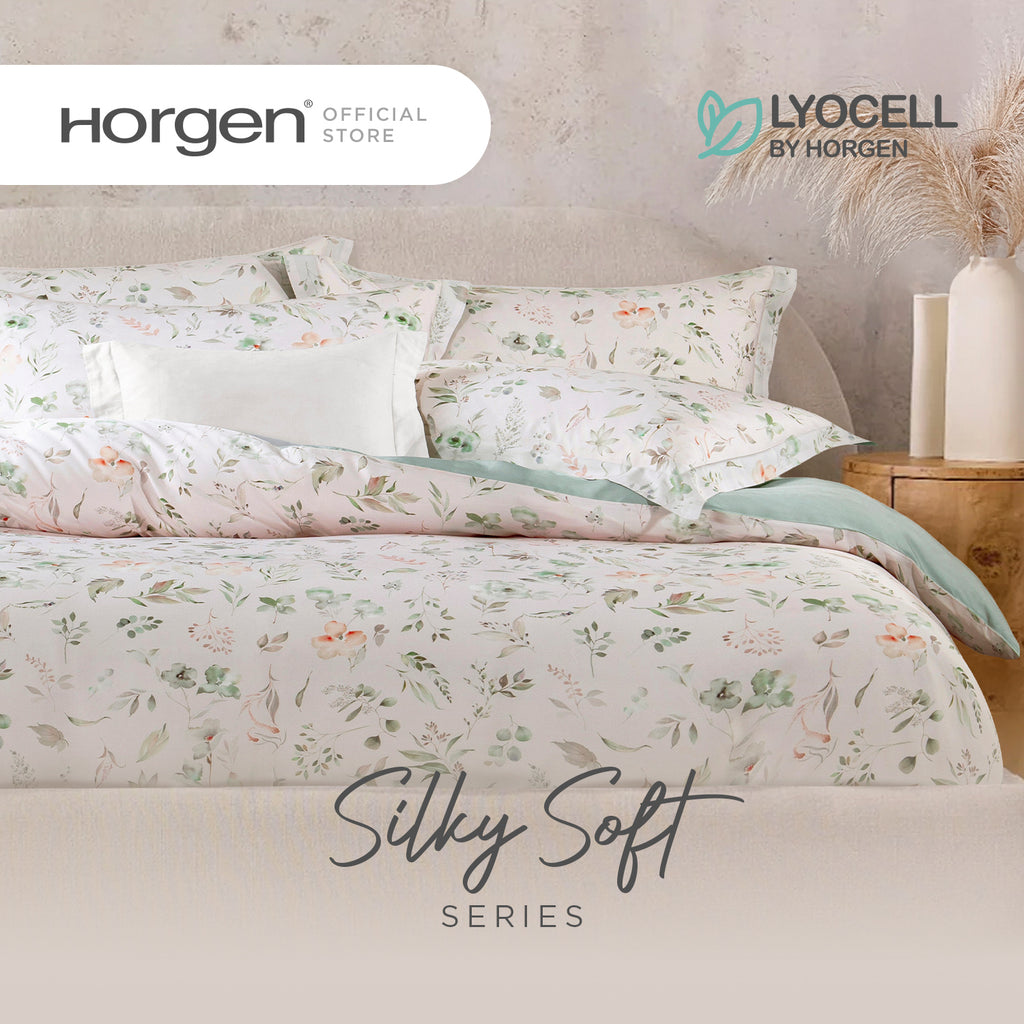 Silky Soft Series, Lyocell Prints Bed Set (Quilt Cover Included)