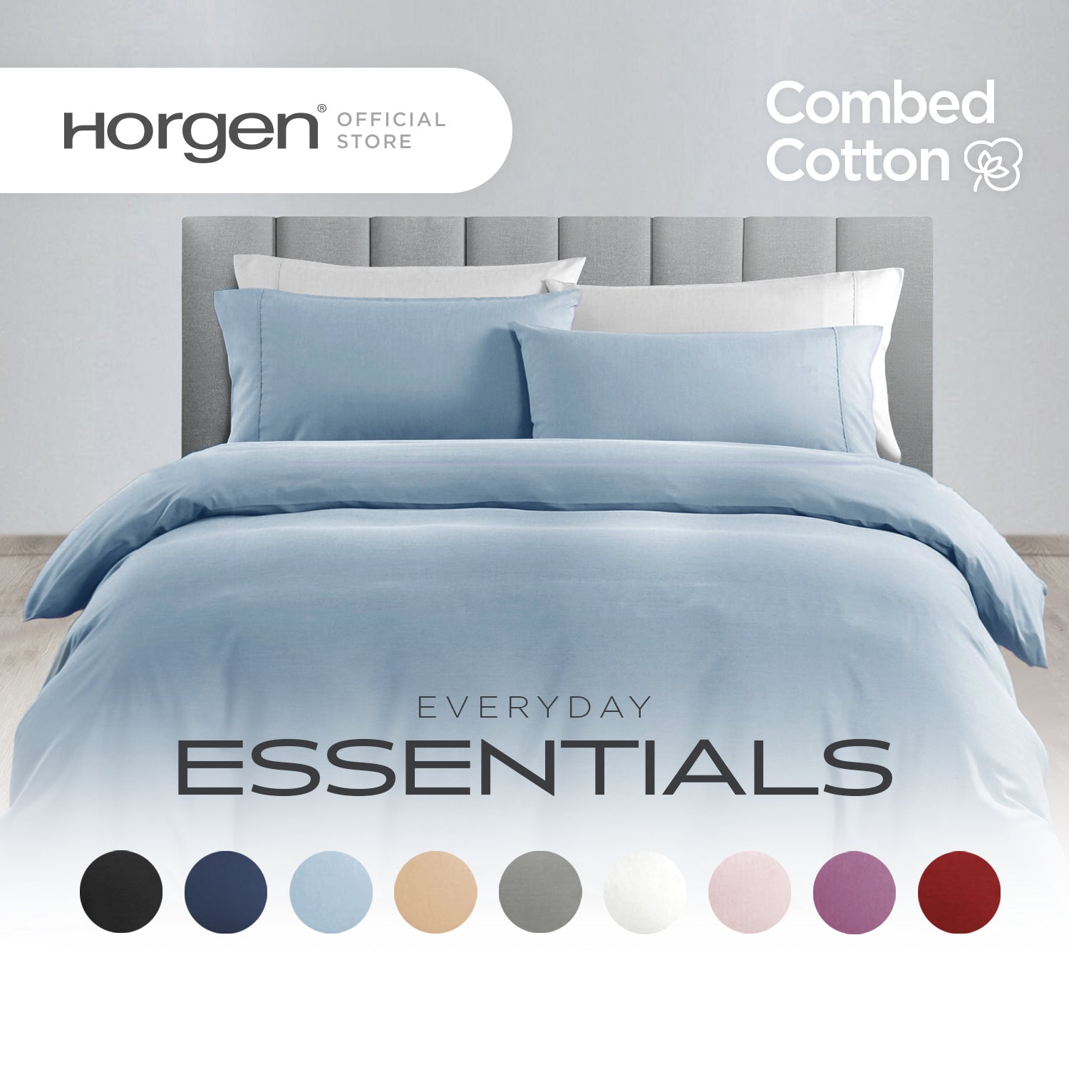 Everyday Essentials, Combed Cotton Series Quilt Cover