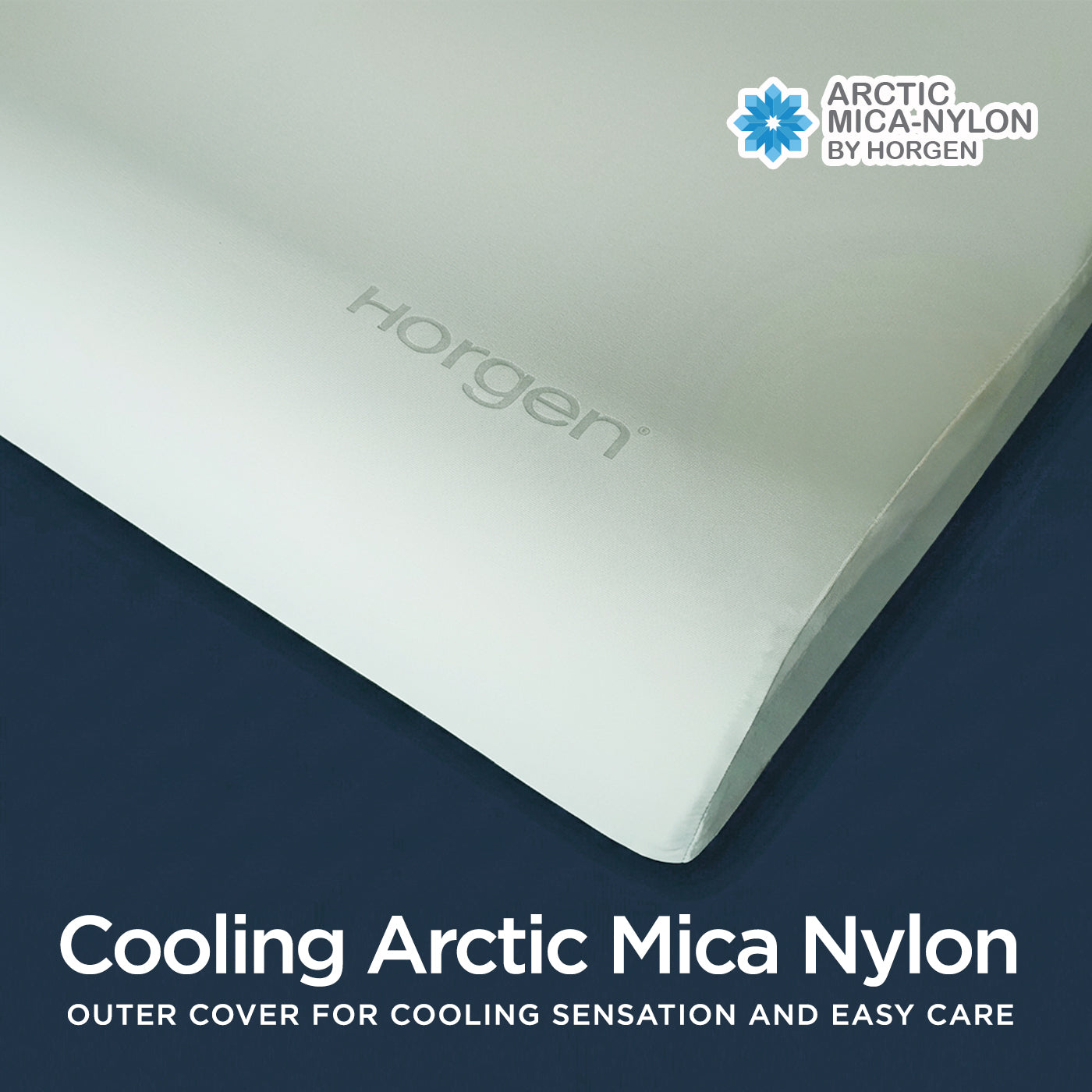 Arctic Mica Nylon Collection, Cooling Memory Foam Pillow