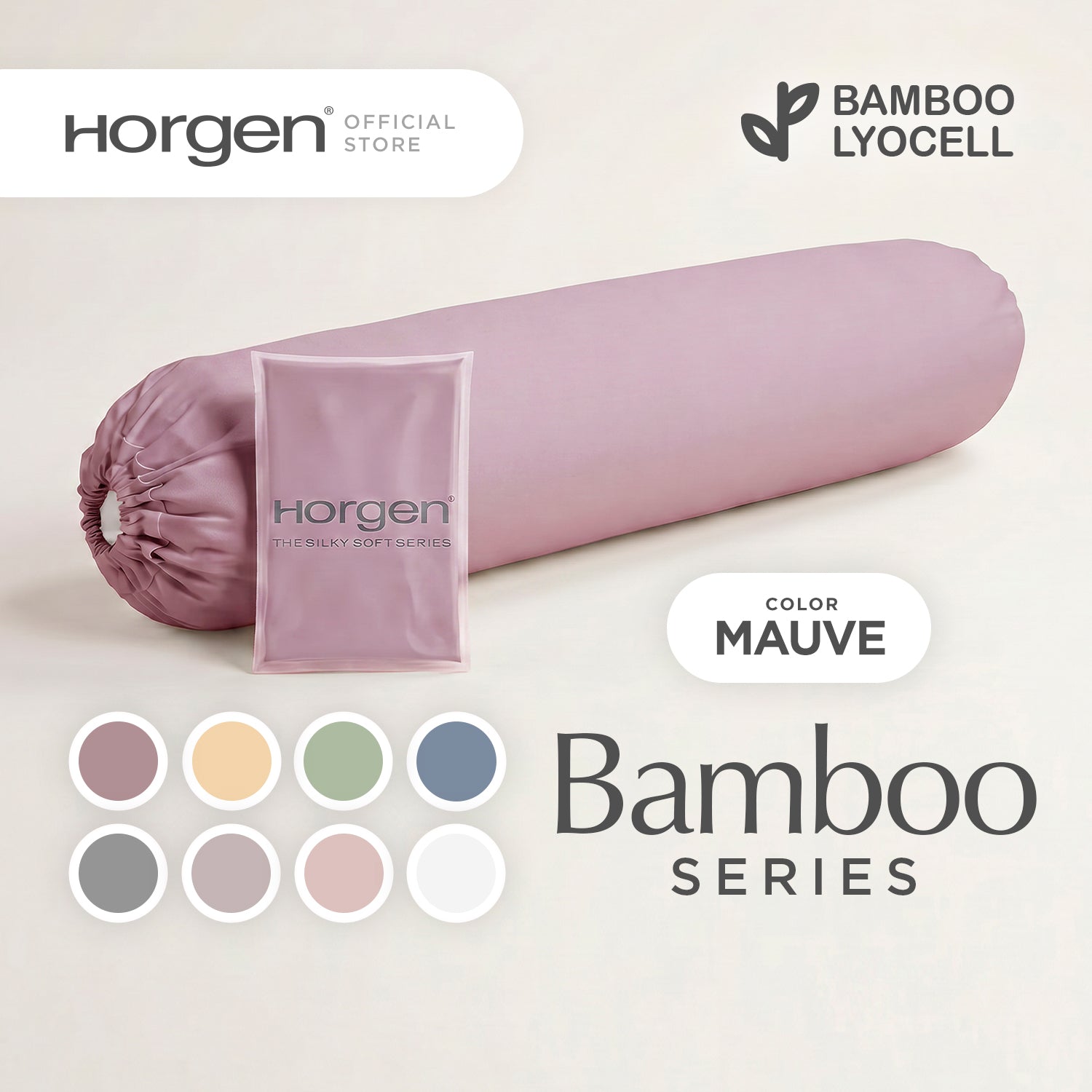 Bamboo Lyocell, Silky Soft Bolstercase