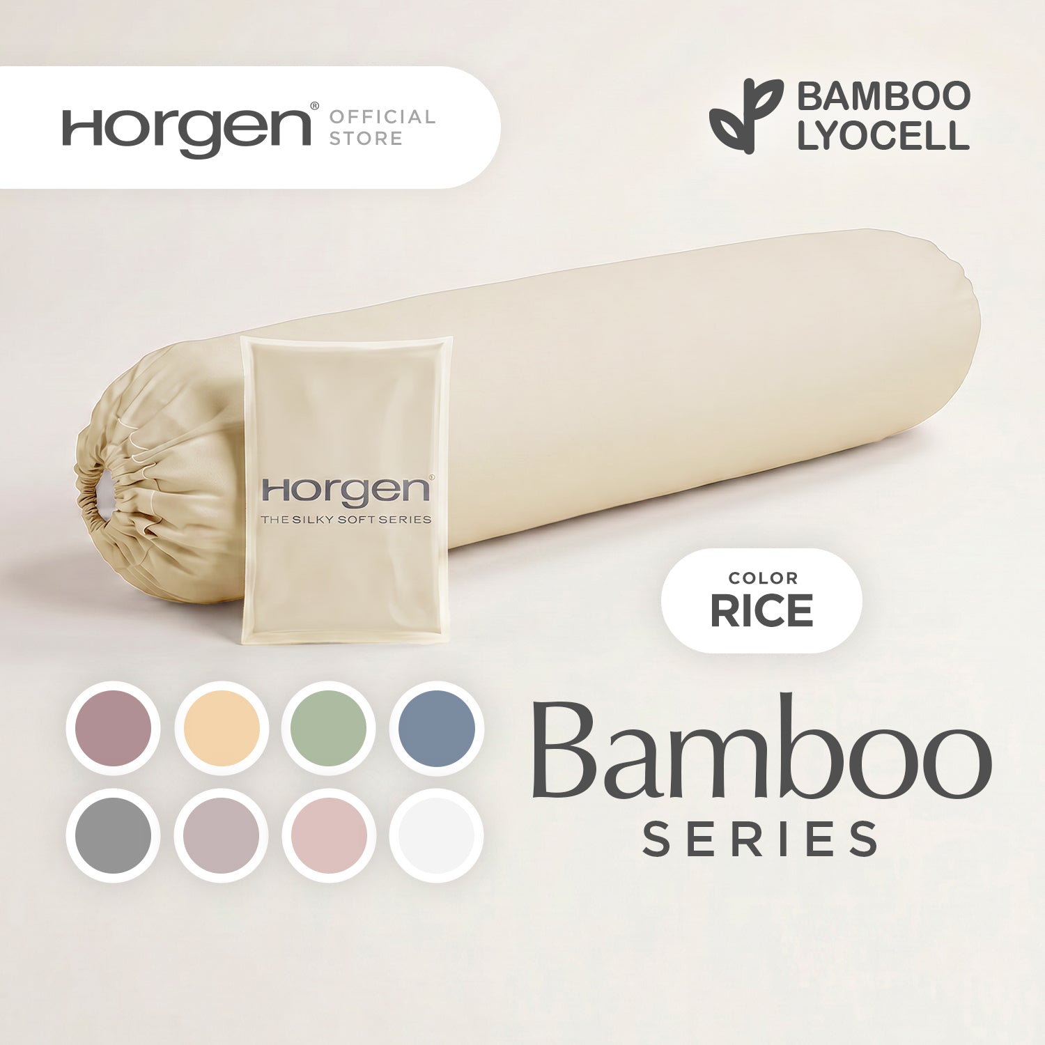 Bamboo Lyocell, Silky Soft Bolstercase