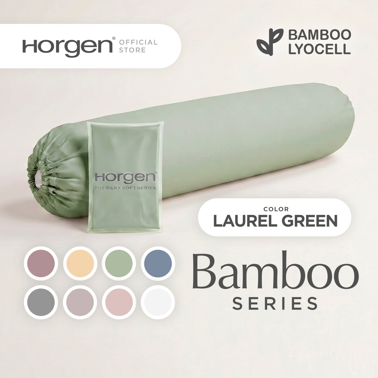 Bamboo Lyocell, Silky Soft Bolstercase