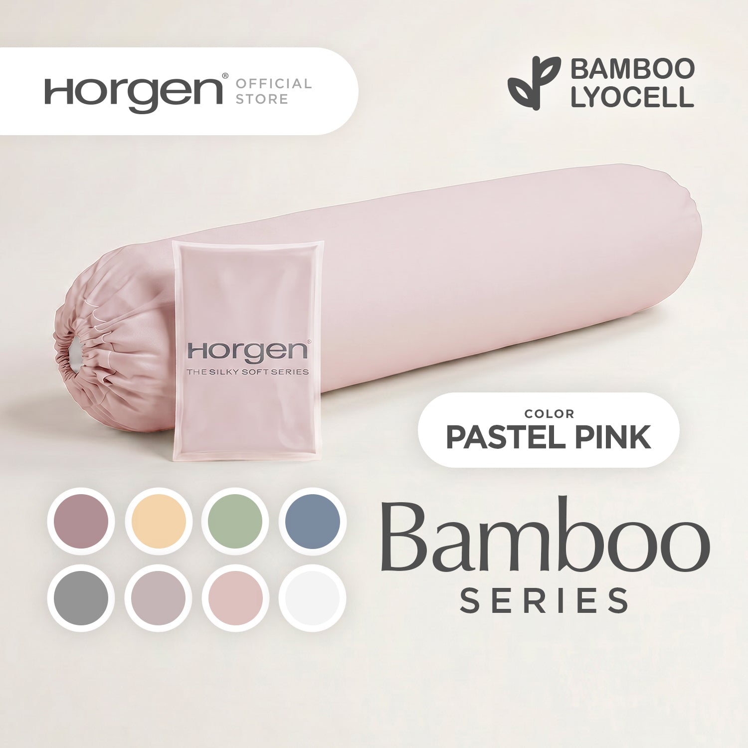 Bamboo Lyocell, Silky Soft Bolstercase