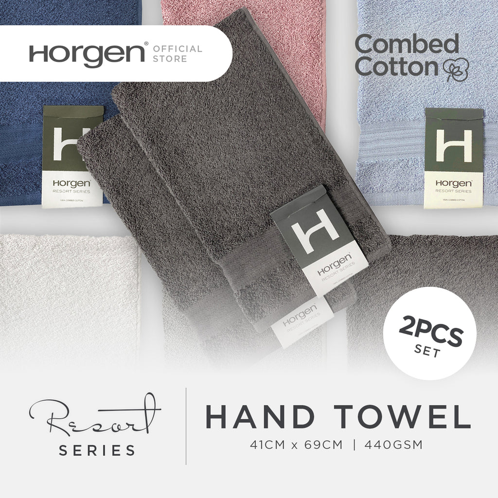 Resort Collection, Combed Cotton Hand Towels (1 For 1 Deal)