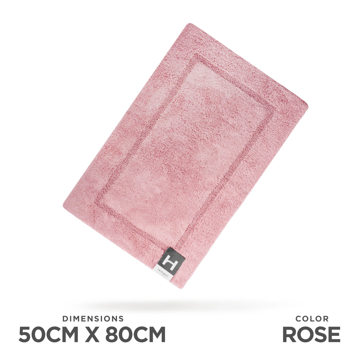 Resort Collection, Anti Slip Bath Mat Rug (1 For 1 Deal)